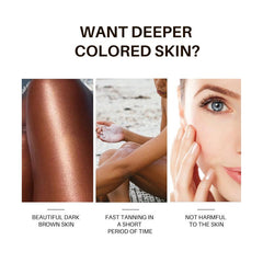 Deep Nourishing Self Tanning Cream for Summer Beach