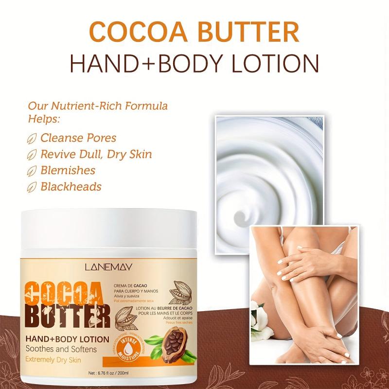 Cocoa Butter Lotion for Dry Skin Repair 200ML