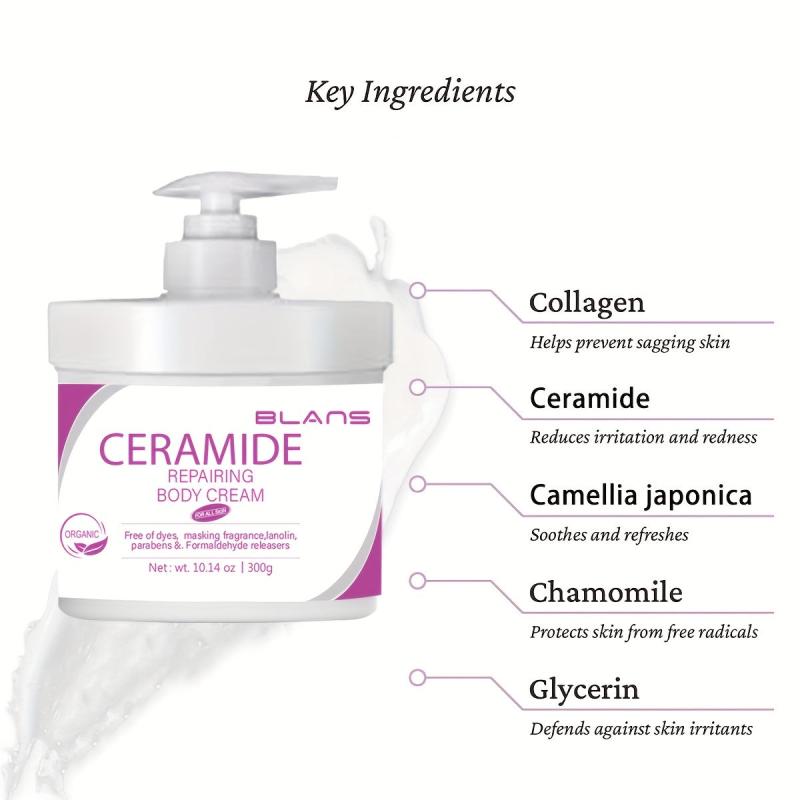 Ceramide Body Butter Moisturizer Lotion & Face Cream