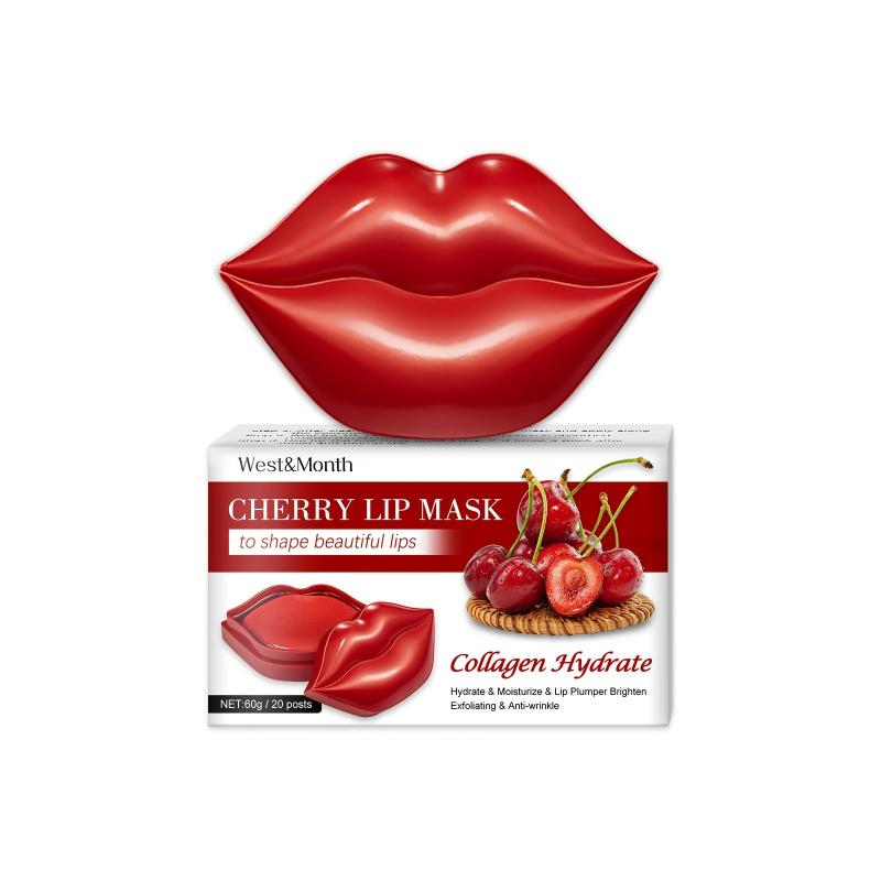 20 PCS 60g Moisturizing Lip Mask Crystal Lip Care Pads Mask