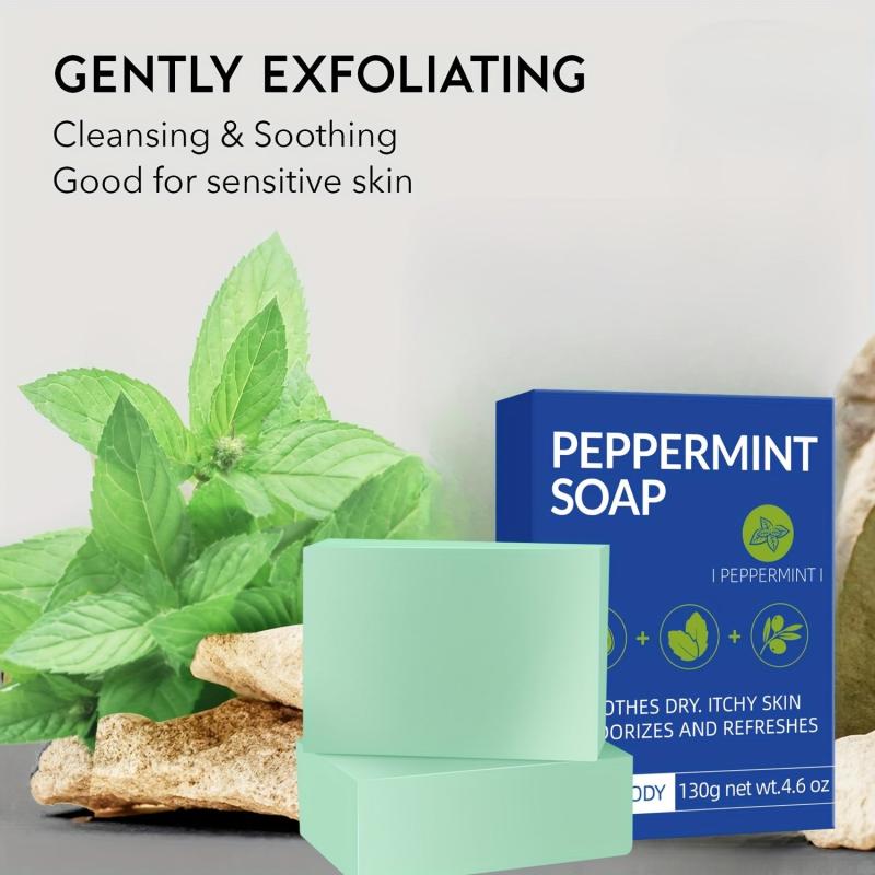 Peppermint Pampering Body Soap Deodorant 130g