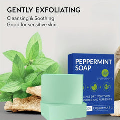 Peppermint Pampering Body Soap Deodorant 130g