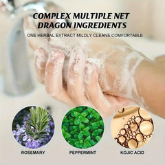 Peppermint Pampering Body Soap Deodorant 130g