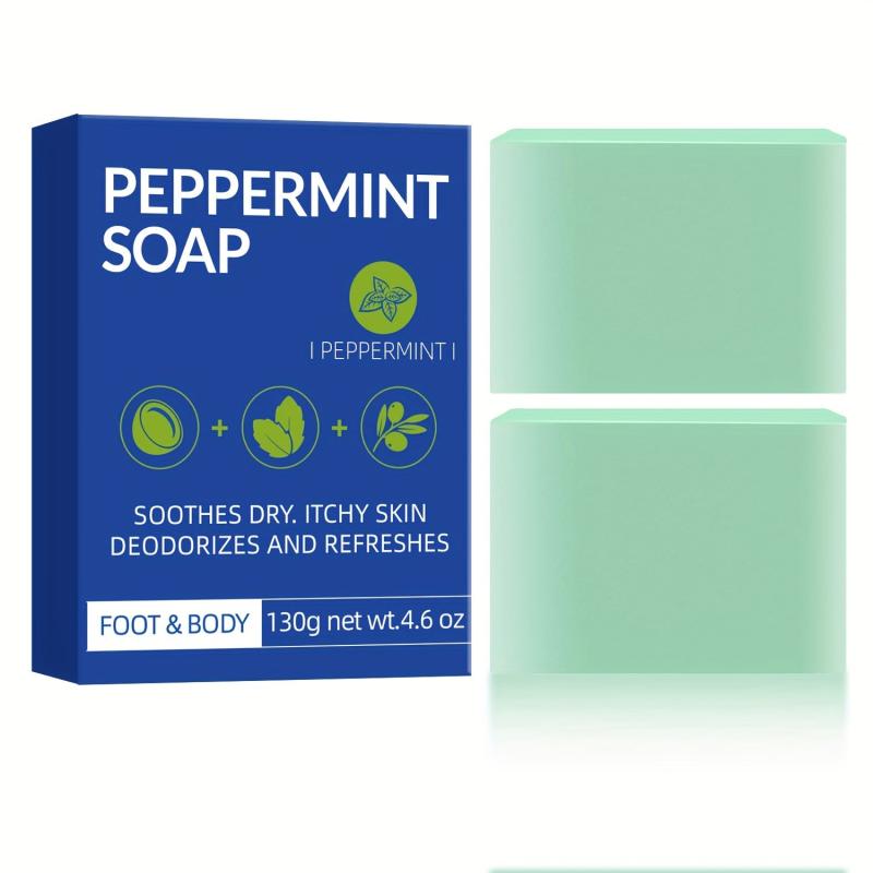 Peppermint Pampering Body Soap Deodorant 130g