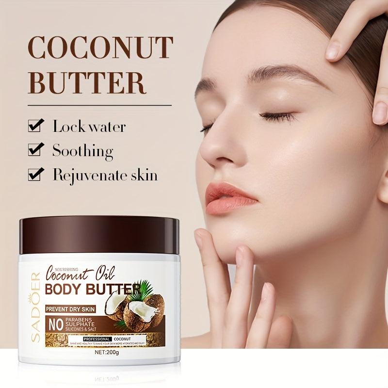 Coconut Body Lotion - Moisturizing & Fragrant Cream