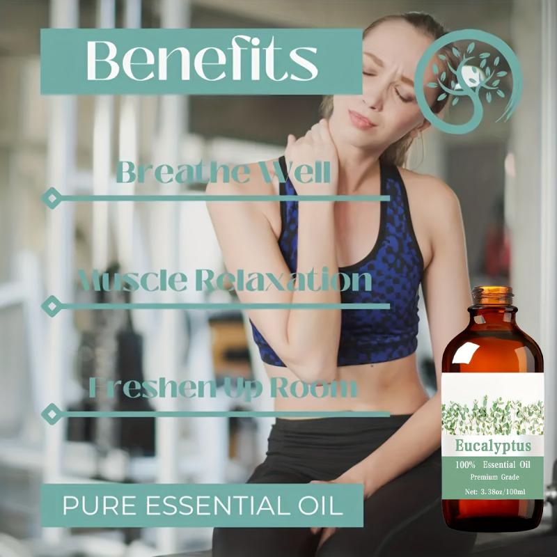 Eucalyptus Essential Oil 100% Pure & Natural - 38oz / 100ml