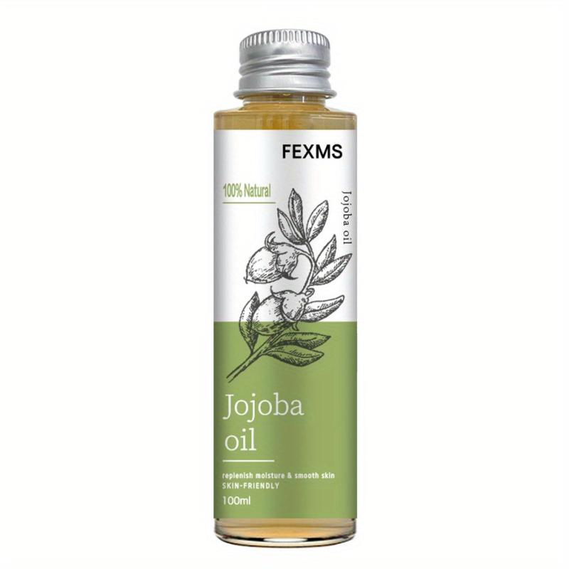 Organic Jojoba Essential Oil - Pure & Natural Moisturizing for Face & Body