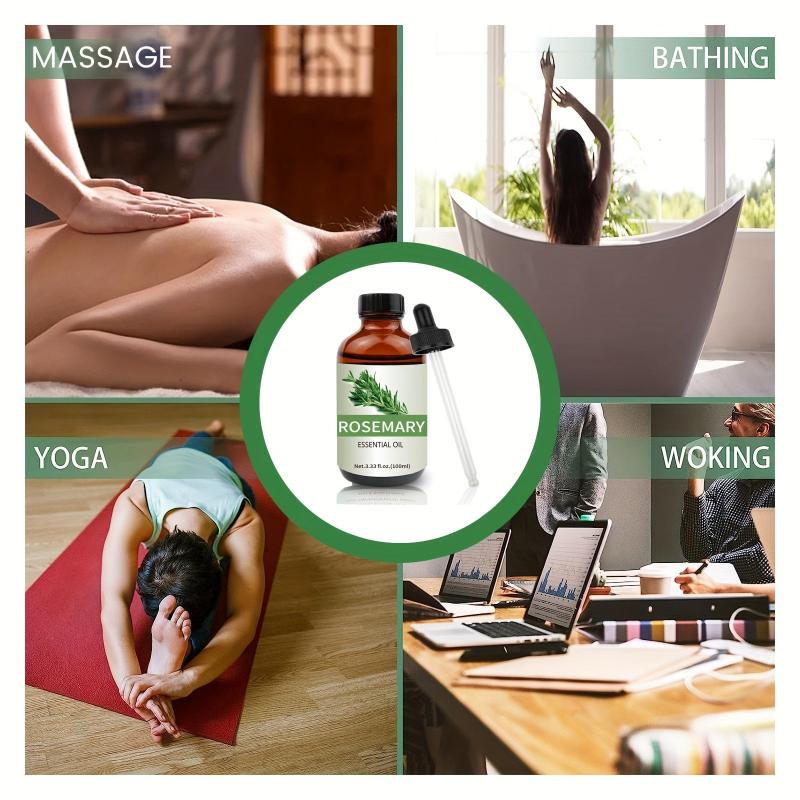 Rosemary Essential Moisturizing Body Massage Oil 3.33oz