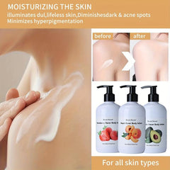 320ml Fruit Fragrance Body Lotion - Moisturize and Improve Skin