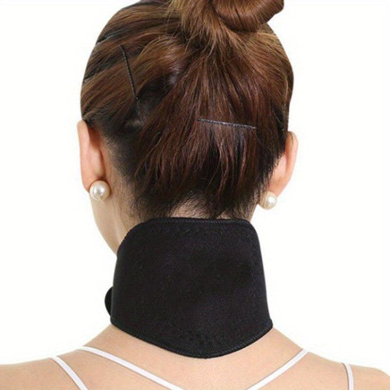 Linen Neck Brace Support Scarf Natural Heat Muscle Soreness Xmas Gift