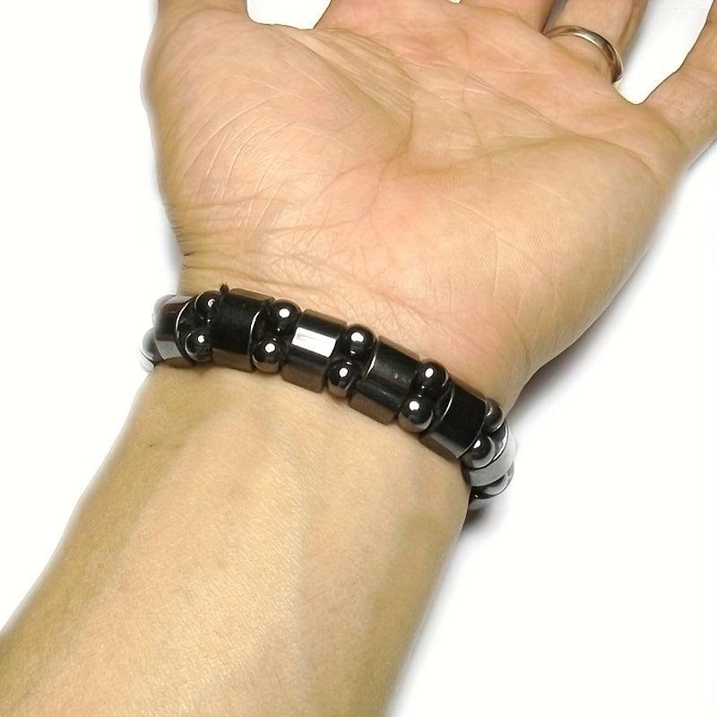 Hematite Magnetic Bracelet for Energy and Puffiness Reduction