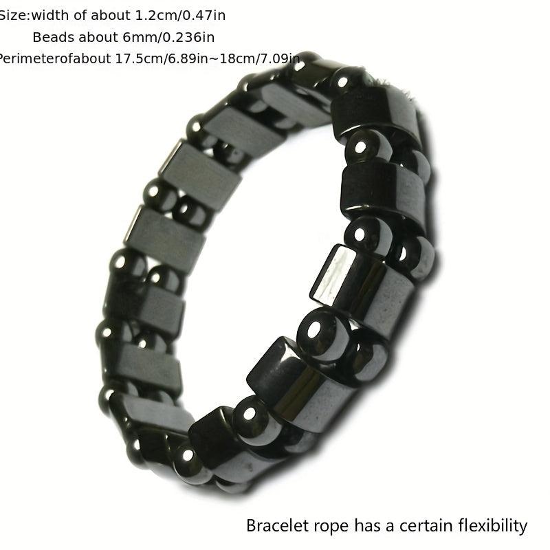 Hematite Magnetic Bracelet for Energy and Puffiness Reduction