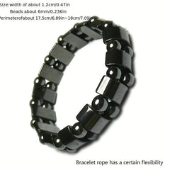 Hematite Magnetic Bracelet for Energy and Puffiness Reduction