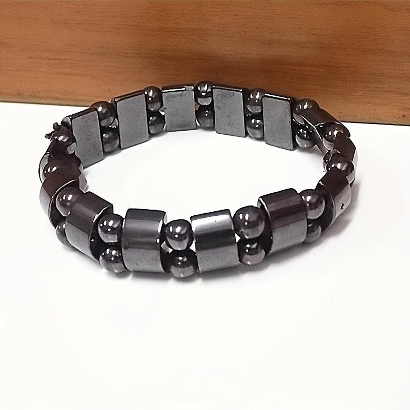 Hematite Magnetic Bracelet for Energy and Puffiness Reduction
