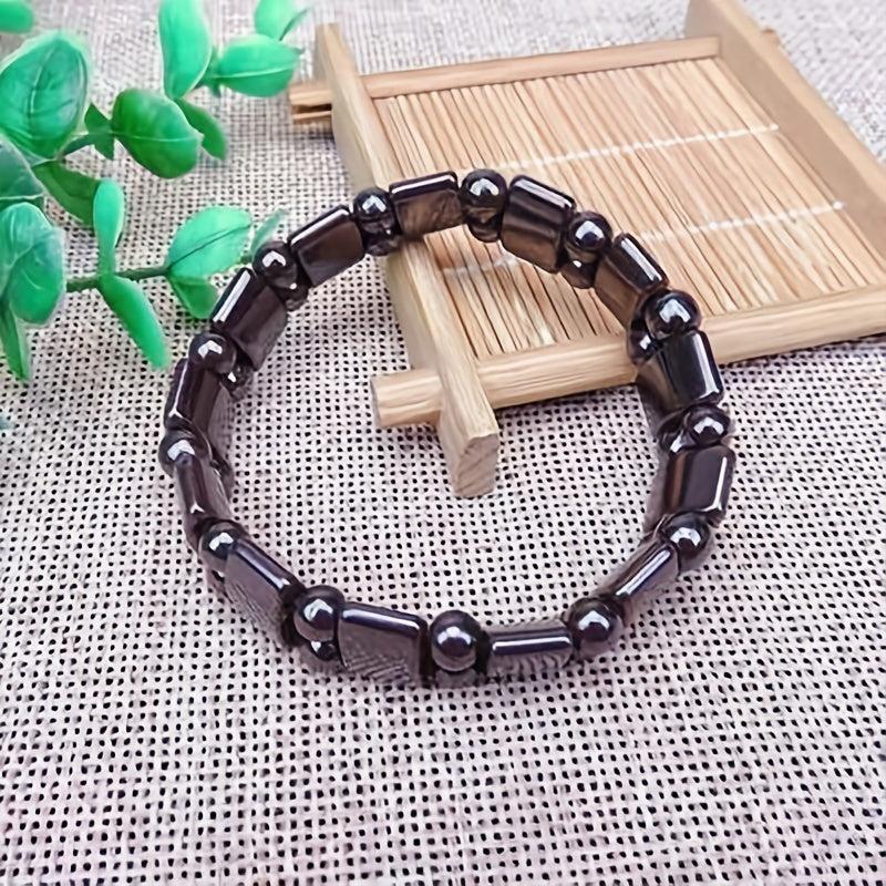 Hematite Magnetic Bracelet for Energy and Puffiness Reduction