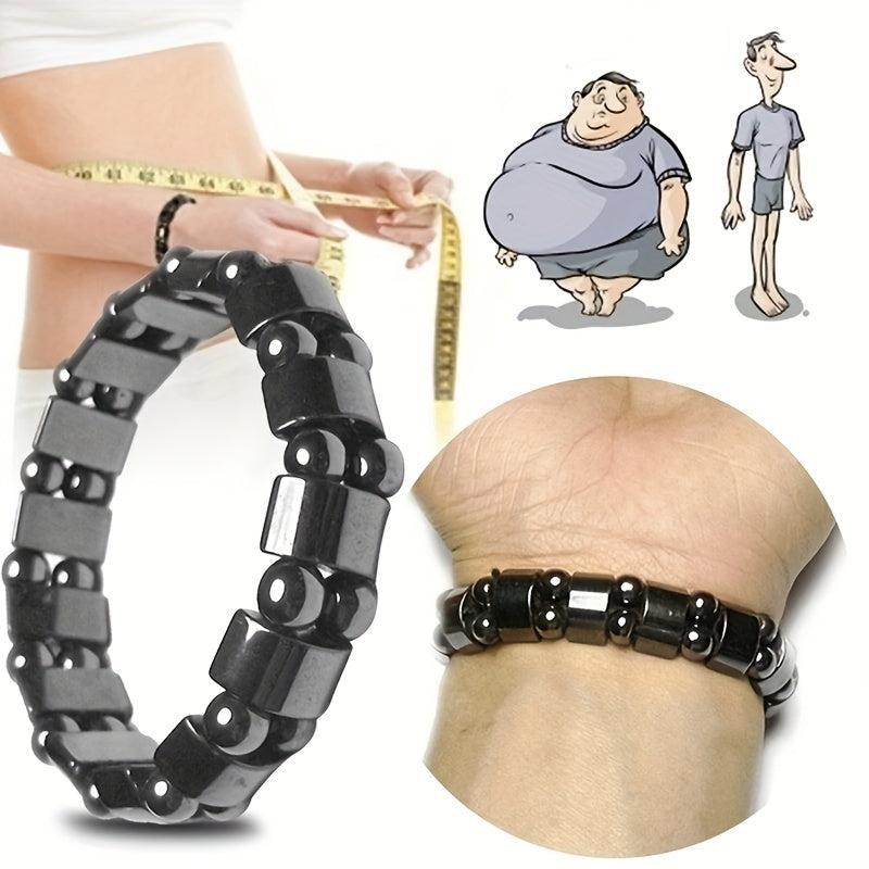Hematite Magnetic Bracelet for Energy and Puffiness Reduction