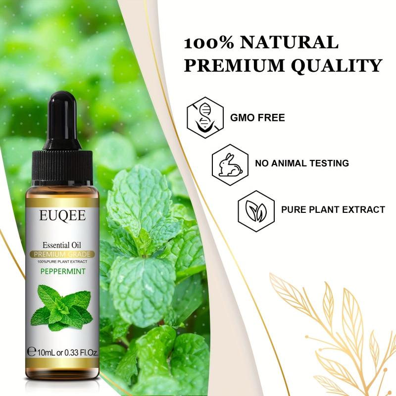Peppermint Essential Oil 10ml for Aromatherapy Massage Bath Relaxation