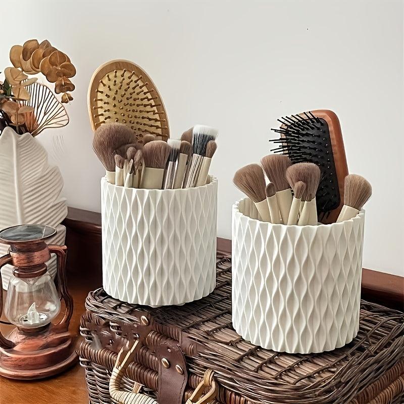 Makeup Brush Holder Organizer 360 Rotating Pencil Pen Holder Cup