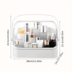 Makeup Organizer Waterproof Cosmetics Storage Portable Handle Skincare Holder
