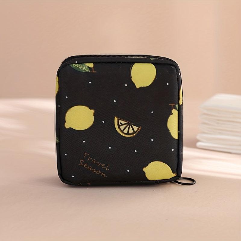 Women Tampon Storage Bag Sanitary Pad Pouch Napkin Cosmetic Organizer