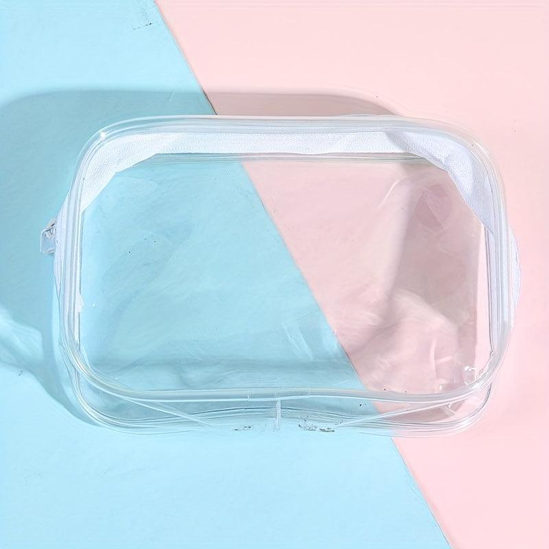 Waterproof Plastic Clutch Bag Travel Makeup Storage Bag