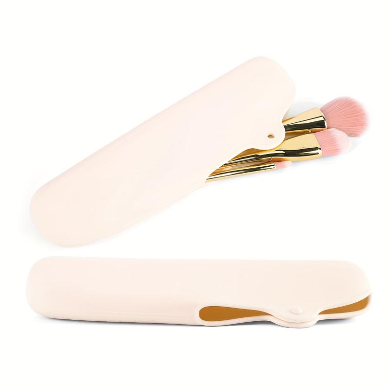 Silicone Travel Makeup Brush Holder Bag Case Cosmetic Pouch