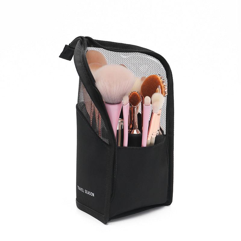 Large Waterproof Cosmetic Bag Portable Makeup Brush Organizer