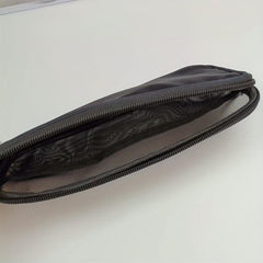 Breathable Mesh Makeup Brush Pouch Toiletry Bag Travel Toothbrush Bag