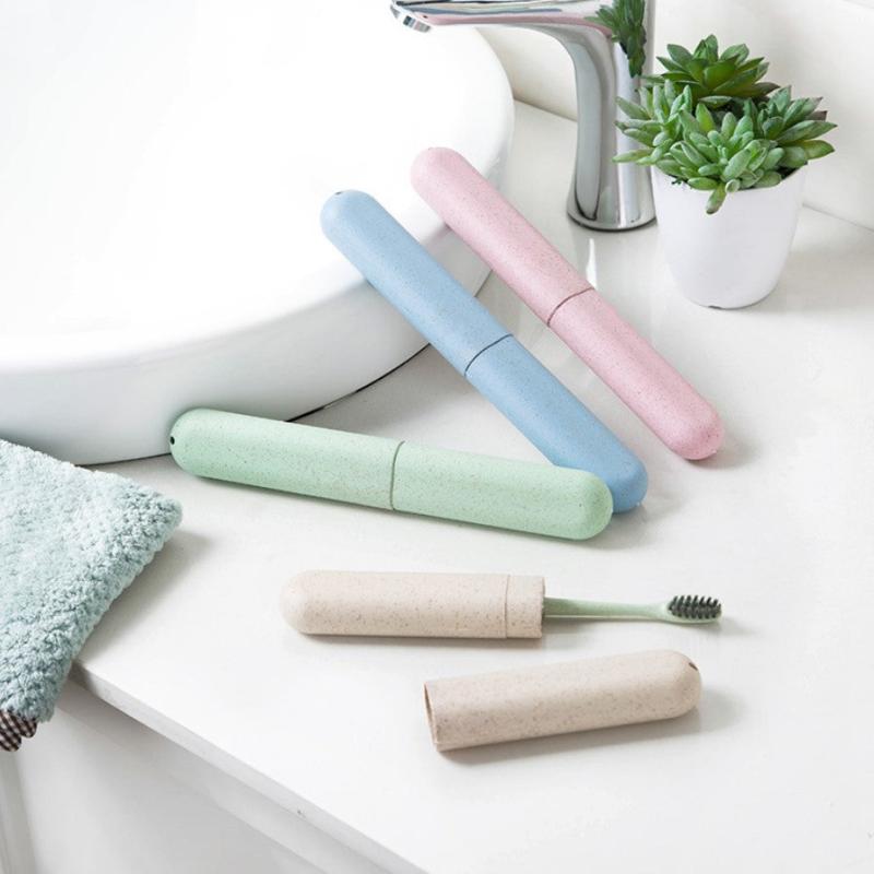 Portable Toothbrush Storage Box Travel Dustproof Case