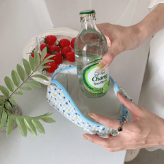 Stylish Floral Makeup Pouch - Travel Cosmetic Organizer for Women