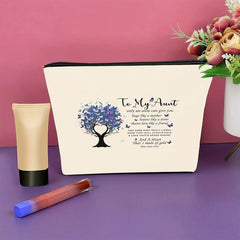 Gift for Aunts from Nieces/Nephews Makeup Bag