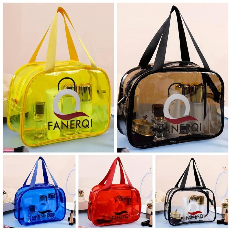 Clear Makeup Bag Portable Large Capacity Toiletry Bag