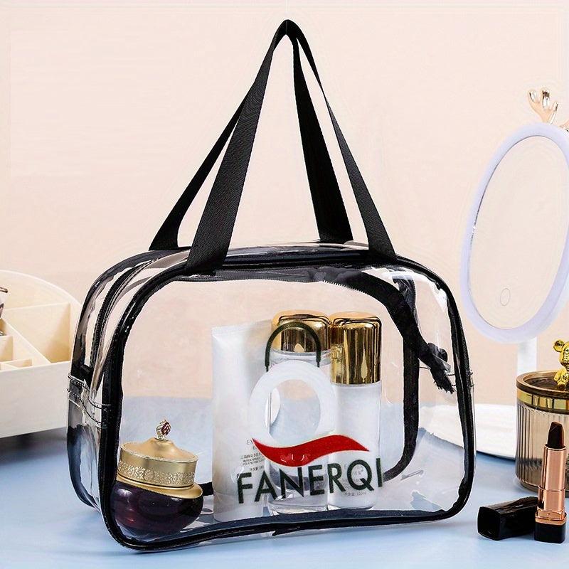 Clear Makeup Bag Portable Large Capacity Toiletry Bag