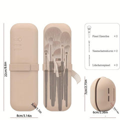 Silicone Makeup Brush Holder Waterproof Case for Women and Girls