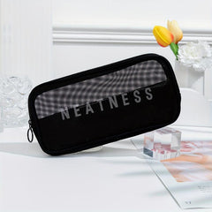 Toiletry Bag Makeup Brush Holder Organizer Zipper Pouch Travel Accessories