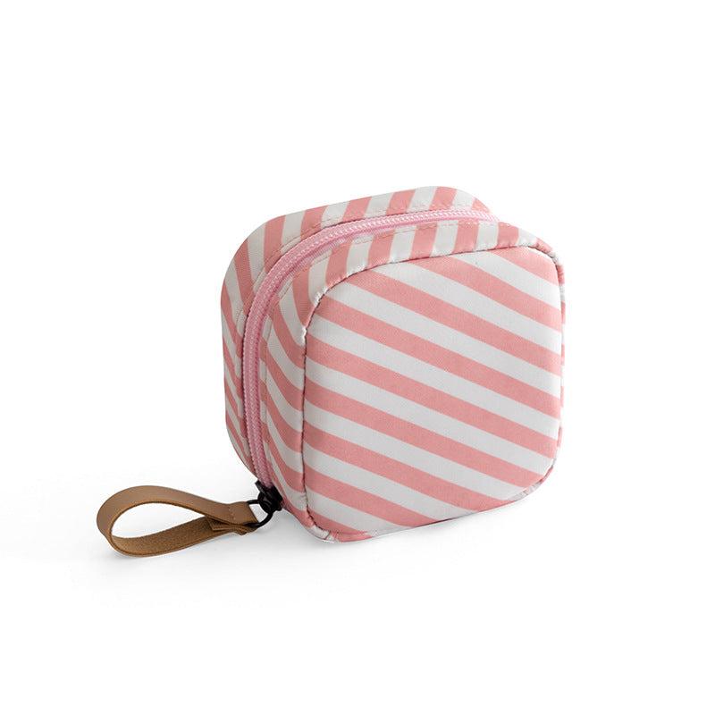 Portable Lipstick Makeup Bag Jewelry Toiletry Holder Case Women Cosmetics Pouch