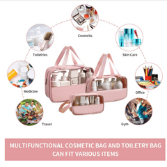 Travel Toiletry Bags Waterproof Cosmetic Bag Multifunctional