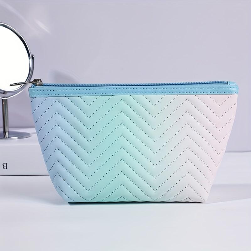 Portable Gradient Toiletry Travel Bag for Women