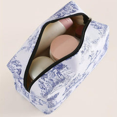 Horse & Figure Makeup Bag Toiletry Bag For Women Small Travel Cosmetic Pouch
