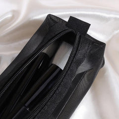 Travel Makeup Organizer with Zippered Pencil Case