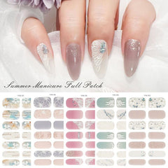 3D Flower Nail Art Stickers Self Adhesive Decals for DIY or Salons