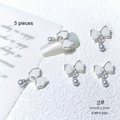 Nail Art Charms 3D Crystal Alloy Mixed Shapes Nail Gems Rhinestones