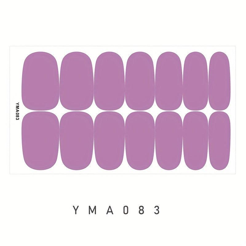 Retro Classic Nail Wraps for Women and Girls
