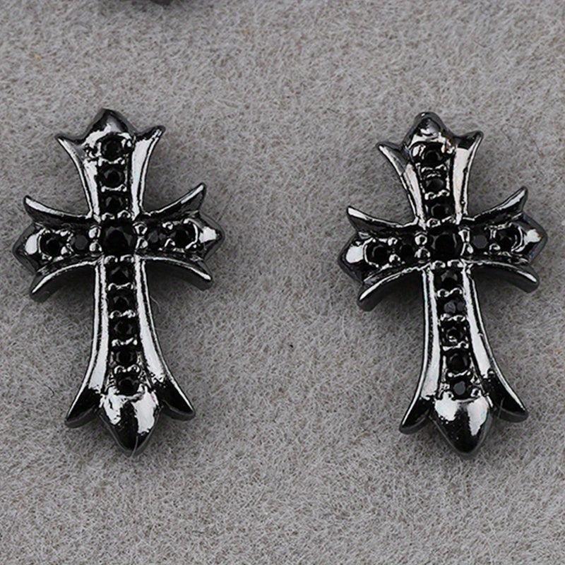 3D Punk Cross Nail Charms Nail Art Decorations