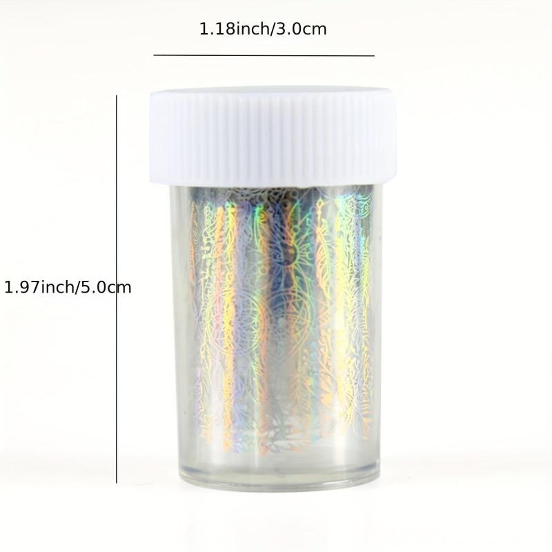 Boho Nail Foils Y2K Laser Aeolian Bells DIY Nail Art Decoration