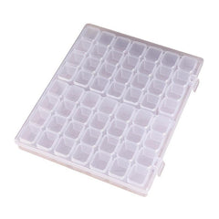 Nail Art Jewelry Storage Box 56 Grids for Accessories Display Earrings Beads