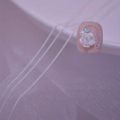 3D Nail Charms Punk Nail Studs Chains for Acrylic Nails