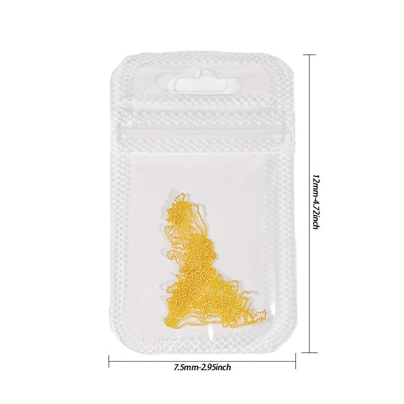 3D Nail Charms Punk Nail Studs Chains for Acrylic Nails