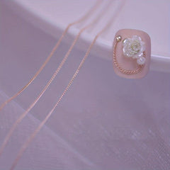 3D Nail Charms Punk Nail Studs Chains for Acrylic Nails