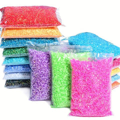 AB Rhinestones Jelly & Clear Flat Back Resin Rhinestones for DIY Crafts